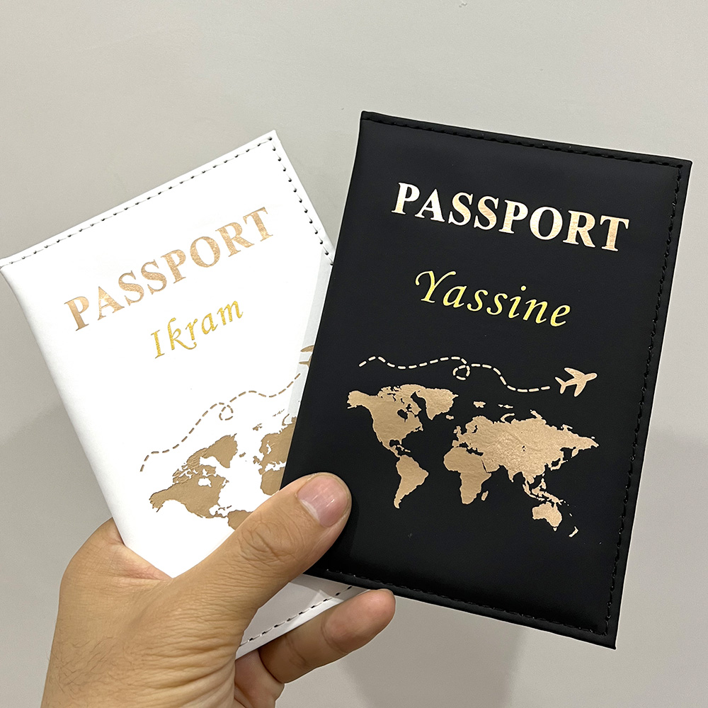 Tech Accessories For Travel - Nuovo simpatico copertina per passaporto personalizzata