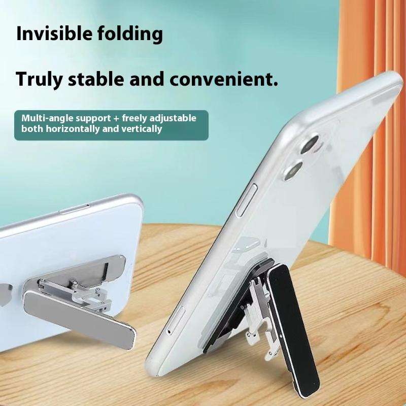 Phone Stand Aluminum - Supporto Pieghevole Mini Invisibile per Telefono