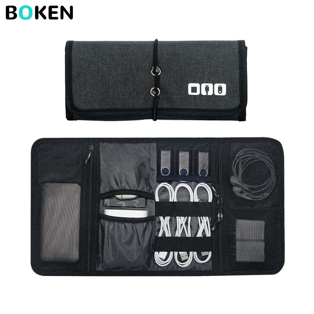 Tech Accessories For Travel - Borsa Organizer per Accessori Elettronici, Custodia