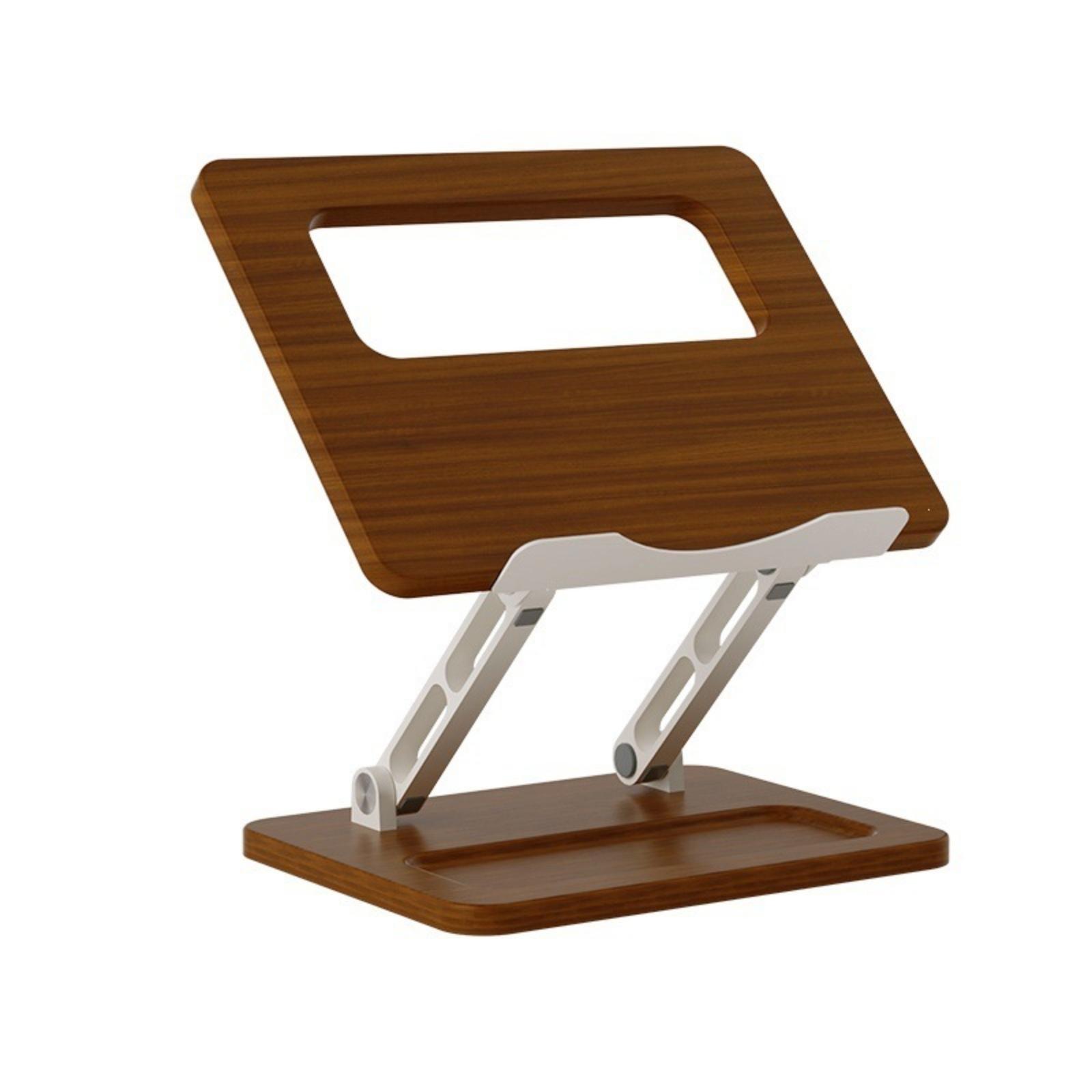 Laptop Stand Bamboo - Supporto per Laptop da Scrivania con