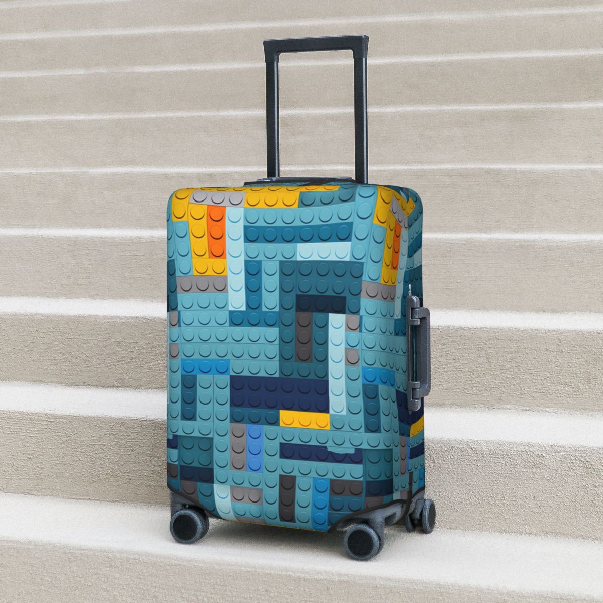 Tech Accessories For Travel - Copertura per Valigia con Texture a