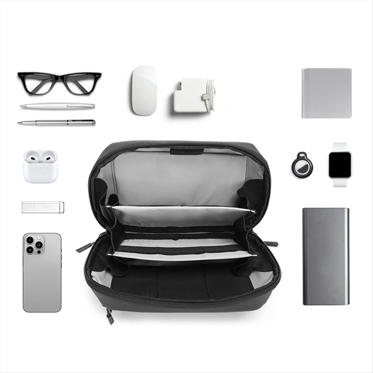 Tech Accessories For Travel - ☶ ❈ ＊ ♥ AC1578-Borsa Tecnologica