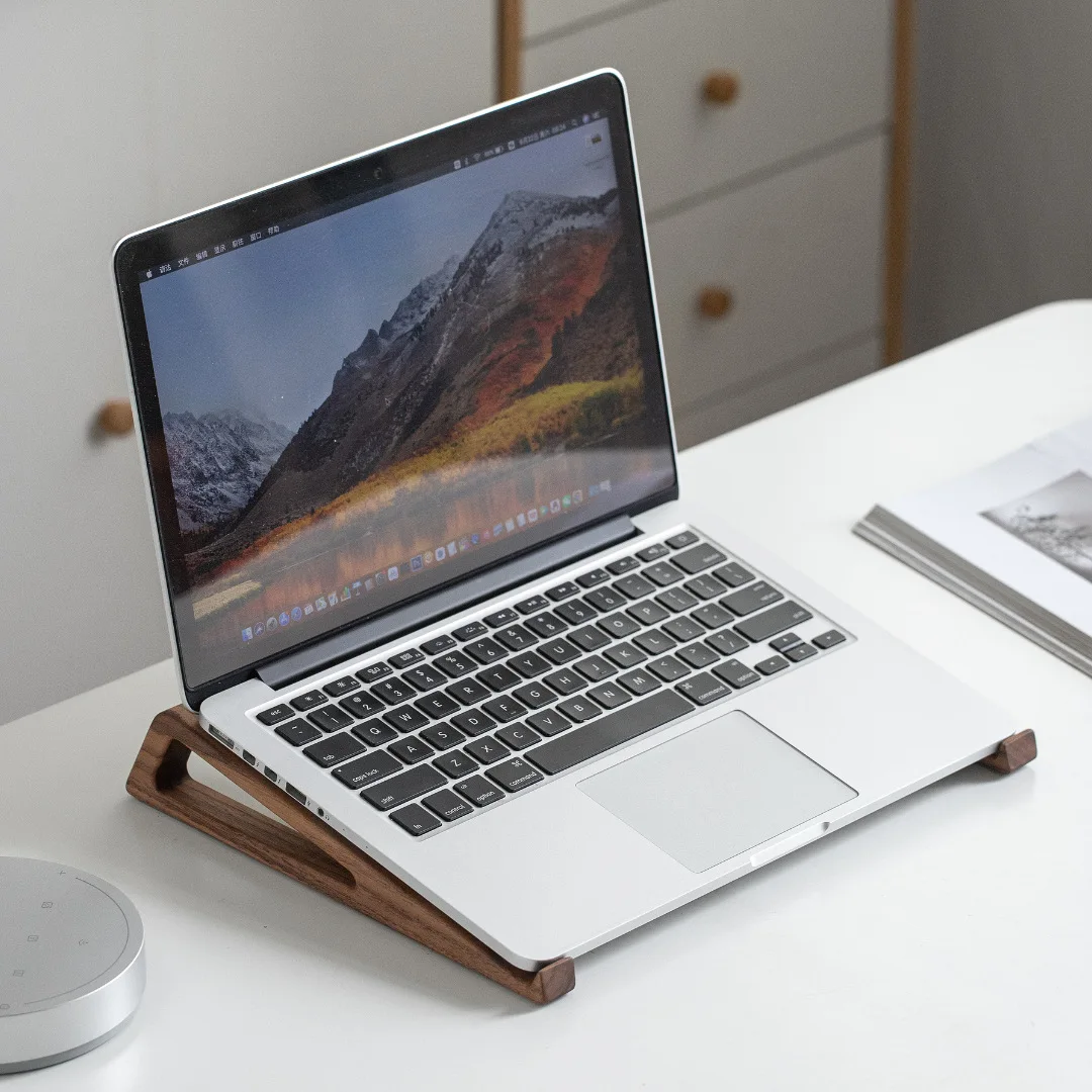Supporto per laptop HeMu in le - Laptop Stand Bamboo recensione e prezzo