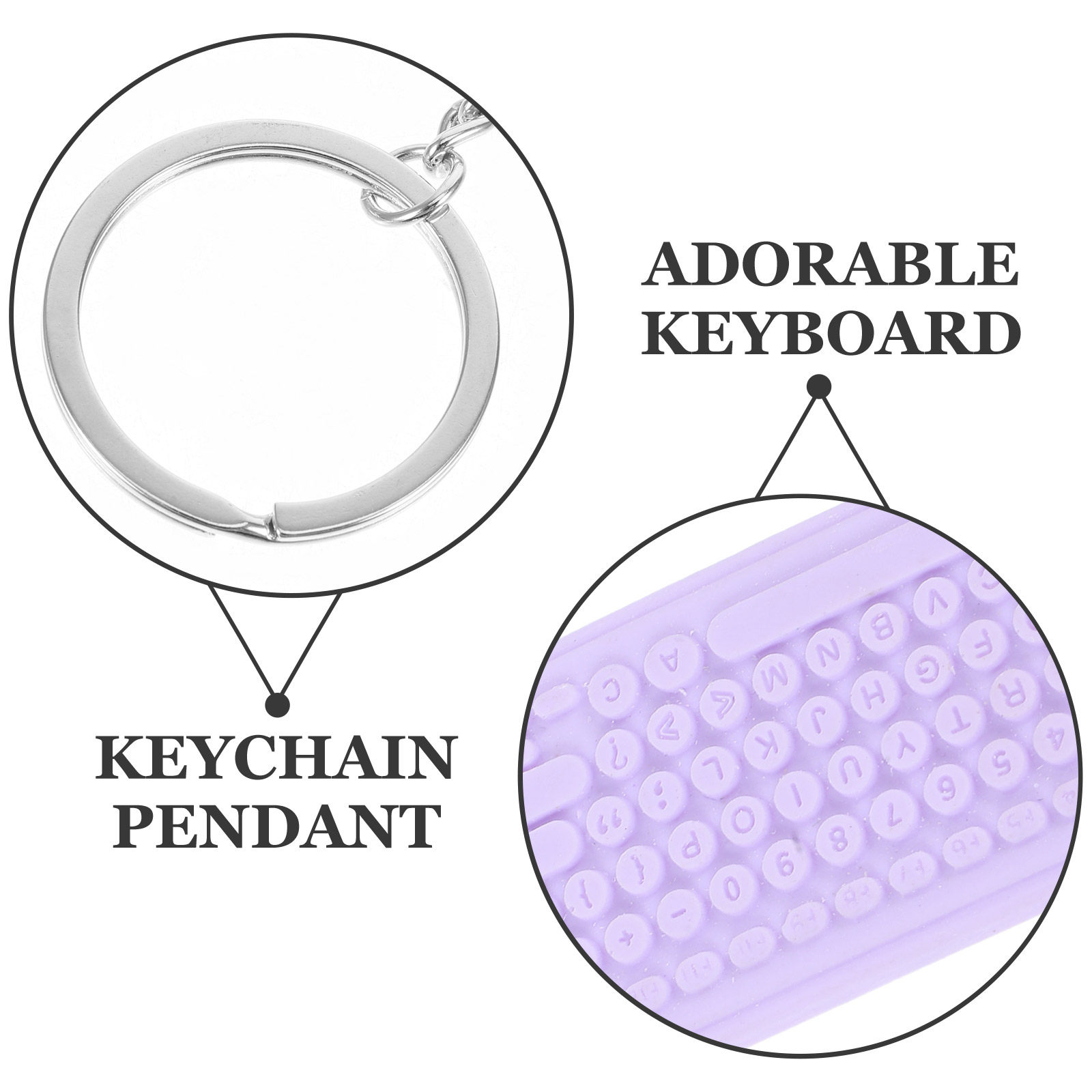 Portachiavi con Mini Tastiera  - Tech Keychain Accessories recensione e prezzo