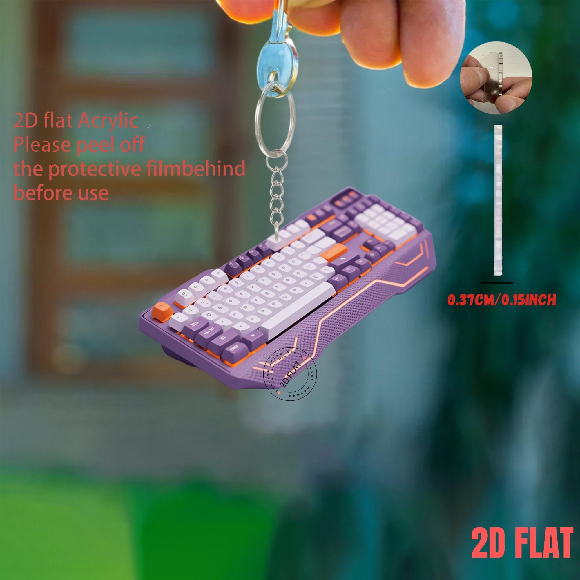 Portachiavi in Acrilico a Form - Tech Keychain Accessories recensione e prezzo