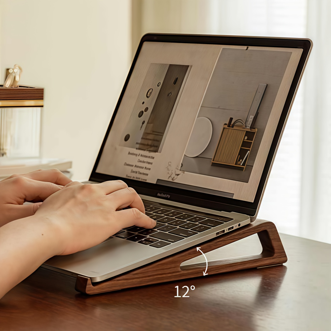 Supporto per laptop portatile  - Laptop Stand Bamboo recensione e prezzo