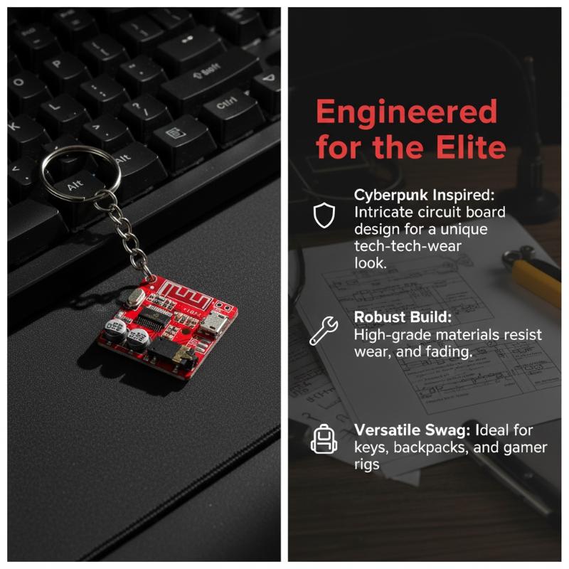 Portachiavi a Forma di Circuit - Tech Keychain Accessories recensione e prezzo