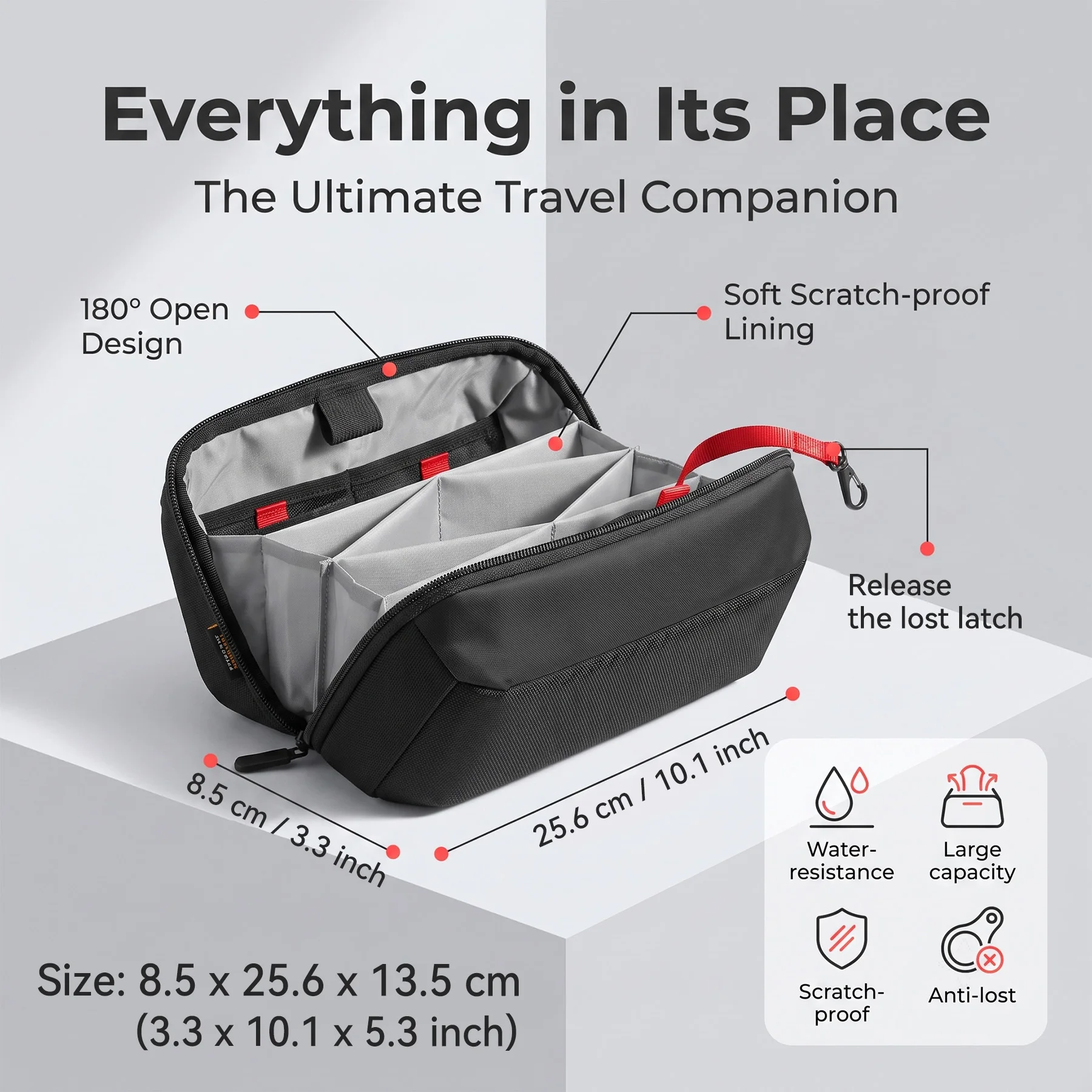 Organizer da Viaggio per Dispo - Tech Accessories For Travel recensione e prezzo