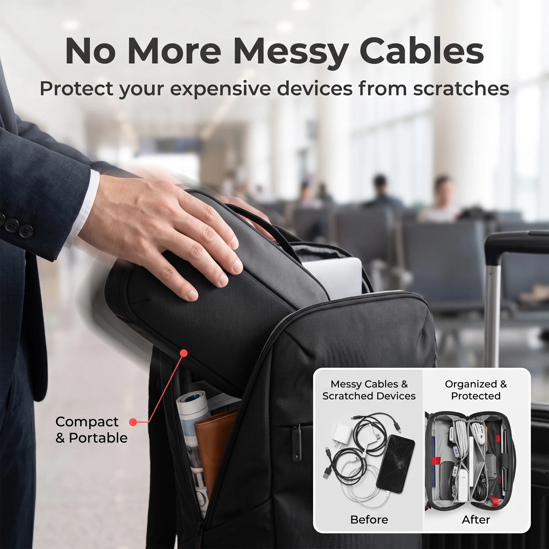 Organizer da Viaggio per Dispo - Tech Accessories For Travel recensione e prezzo