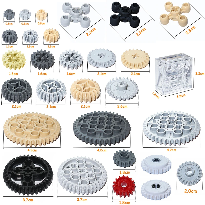 MOC Parti tecniche Ingranaggi  - Tech Accessories Brands recensione e prezzo