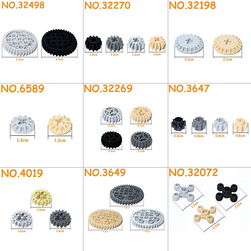 MOC Parti tecniche Ingranaggi  - Tech Accessories Brands recensione e prezzo