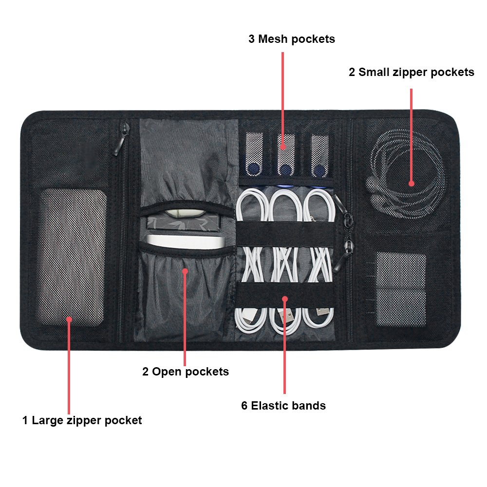 Borsa Organizer per Accessori  - Tech Accessories For Travel recensione e prezzo