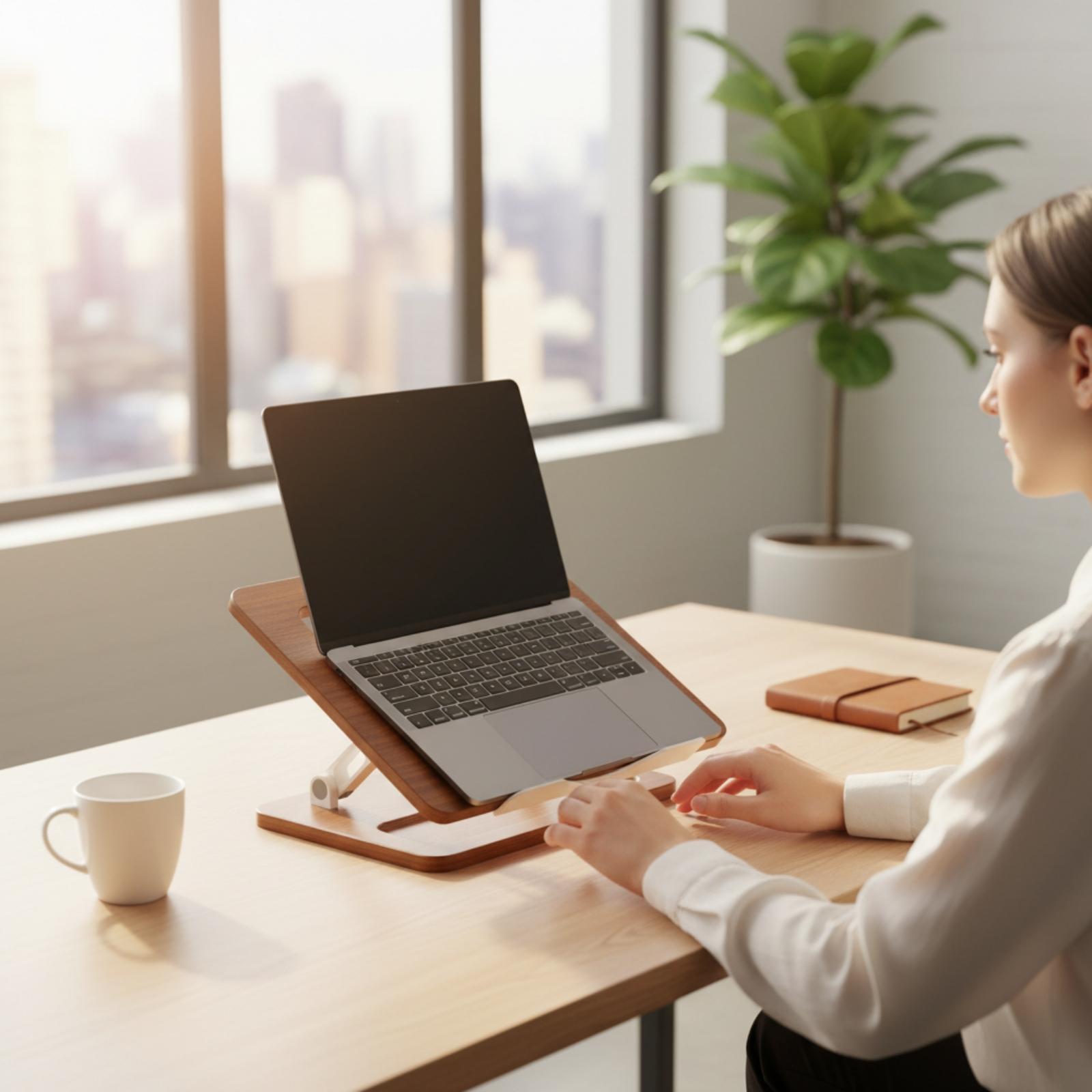 Supporto per Laptop da Scrivan - Laptop Stand Bamboo recensione e prezzo